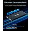 Orlian 500GB External Portable SSD Solid State Drive USB 3.1