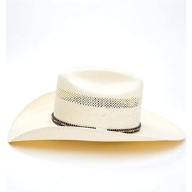 Resistol Saddlebrook Shantung Straw Western Hat in Natural, 7.625