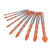 9Pcs Masonry Drill Bits Set Cemented Carbide Industrial Strength Carbide