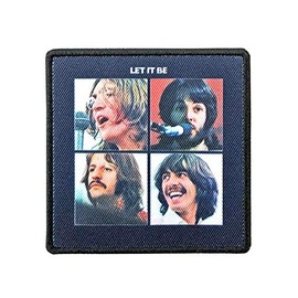 The Beatles Patch Let It Be Album Cover Nuevo Oficial Embroidered Iron On