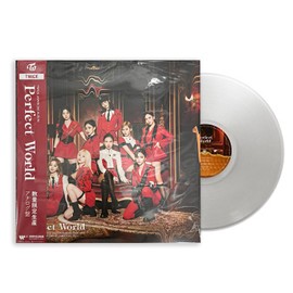 TWICE JAPAN 3rd ALBUM [Perfect World] (VINYL) Out Cover + Vinyl + Lyric Card + 1 Hand Pocket Mirror + 5 Photos