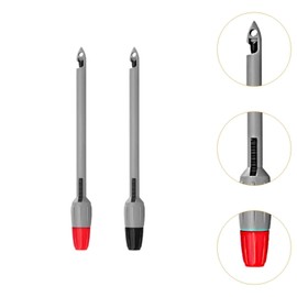 perfeclan 2 x Wire Stitching Probes, Auto Circle Detection Puncture Probes, Wire Stitches for Multimeter, Voltmeter, Test Supplies, 2 mm