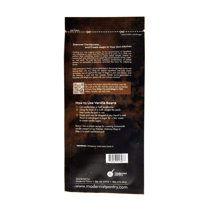 Grade A Gourmet Madagascar Vanilla Beans - 10ct