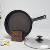 COOKLIFE Pots and Pans Organizer under Cabinet, Wooden Pot Lids