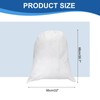 sourcing map Laundry Bag with Drawstring Closure, 27"x22" Dirty Clothes