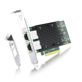 ipolex Dual RJ45 Copper Ports for Intel X540-T2, 10GbE Converged Network Adapter(NIC/CNA), X540 Chipset, PCI-E X8