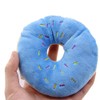 1Pc Blue Donut Shape Plush Blue Pet Toy,Lovely Donut Shaped