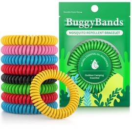 24 Pack Natural Mosquito Repellent Bracelets for Kids & Adults