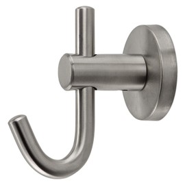 So-Tech Evita Coat Hooks Real Stainless Steel 90 x 50 x 80 mm Pack of 2