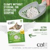 Catit Go Natural Ultra-Light Clumping Cat Litter, Bamboo Pellets, Dust-Free,