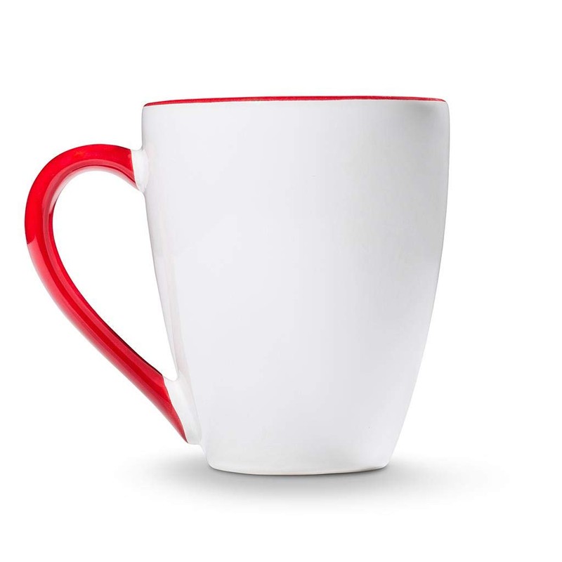 GMUNDNER KERAMIK Breakfast Cup Max Capacity: 0.3 Litres Ruby Red