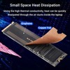 Tangxi 2Pcs M.2 SSD Heatsink, 2280 M.2 NVMe SSD Graphene