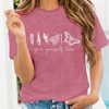 LBP Butterfly Inspirational Shirts Give Yourself Time Shirt for Women