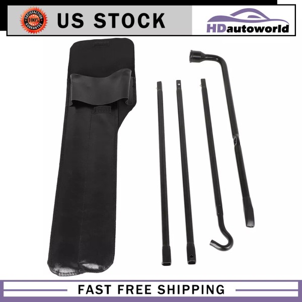 hdautoworld SPARE TIRE TOOLS KIT FOR FORD F150 LUG WRENCH