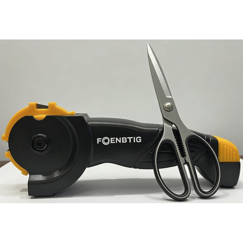 Professional Kitchen Knife Sharpener, 5-Stage Manual Sharpening Tool for Chef
