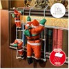 BECOND Climbing Ladder Santa Claus Doll Christmas Prop Wall Tree