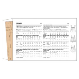 SIMPLICITY Sewing Pattern SS9953R5 Misses' Tops R5 (14-16-18-20-22)