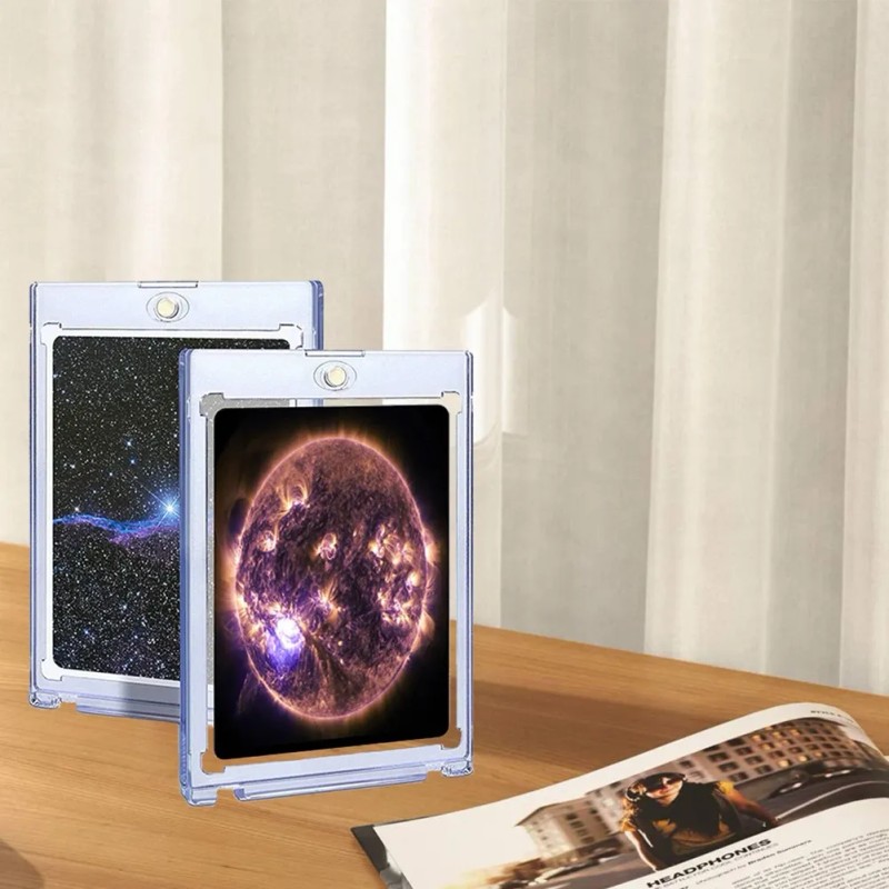 Tarjetero Magnético De 25 Piezas, 35 Unidades, Tarjetero Pro