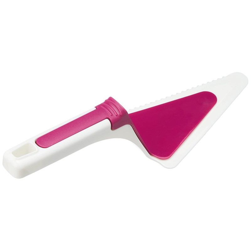 Metaltex Cake Slicer with Slide Valve, Silver, 16 x 4