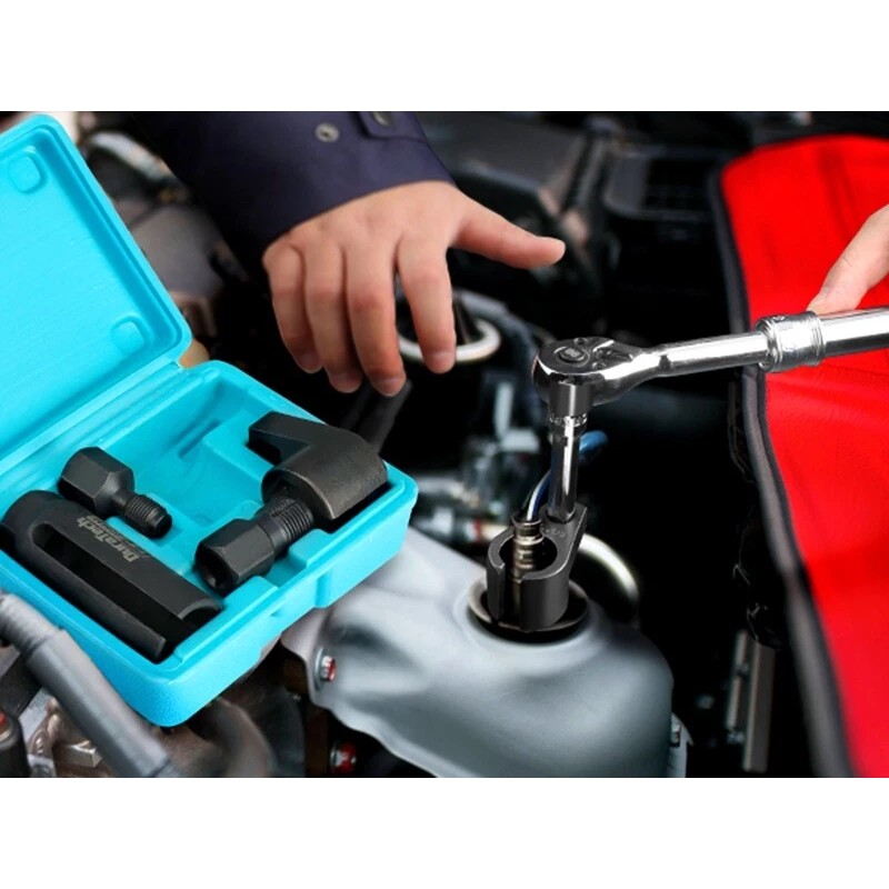 DURATECH 5PCS O2 Oxygen 3/8" 1/2" Drive x 7/8" 22mm