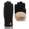 Long Keeper Winter Gloves Men Women Thicken Touchscreen Knitted Gloves
