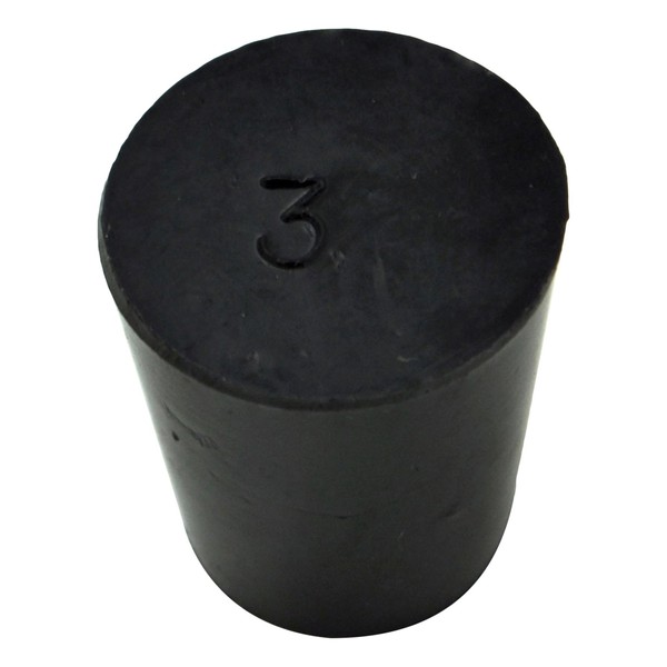 SANYO RUBBER MFG. Synthetic Rubber Stopper No. 3