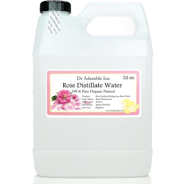 32 oz - Rose Water - 100% Natural Organic Face