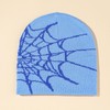 Spider Web Jacquard Knit Hat for Women Men Warm, Fashionable