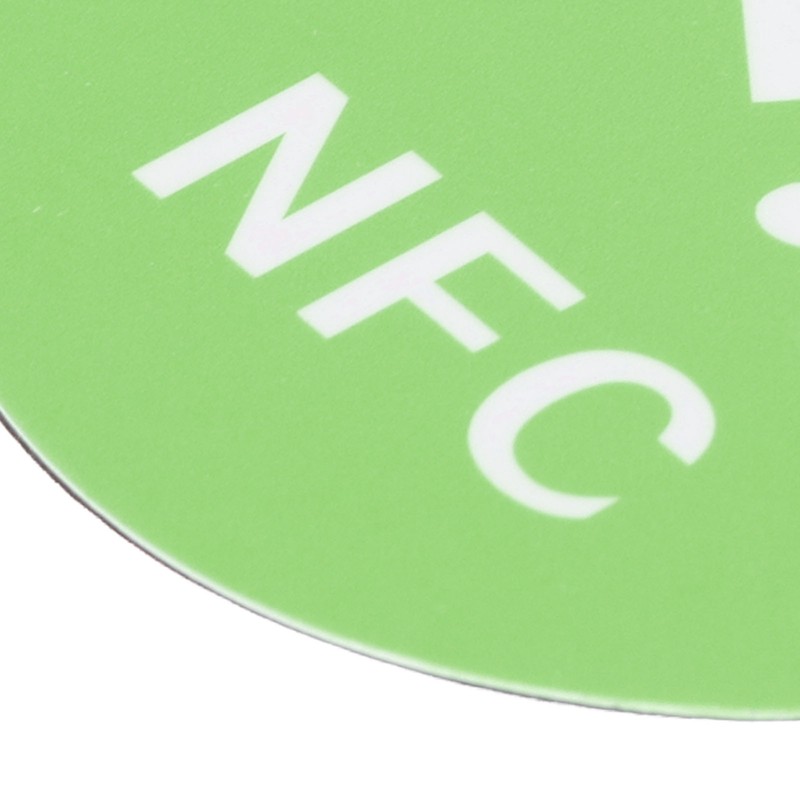 20PCS NFC Stickers PET 40mm Lightweight Readable Writable NFC Tags