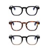 LJCZKA Glasses with Blue Light Filter Round Men Women Round