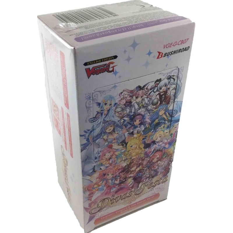 Cardfight Vanguard VGE-G-CB07 G-Divas Festa Clan Booster Display, Multi Colour