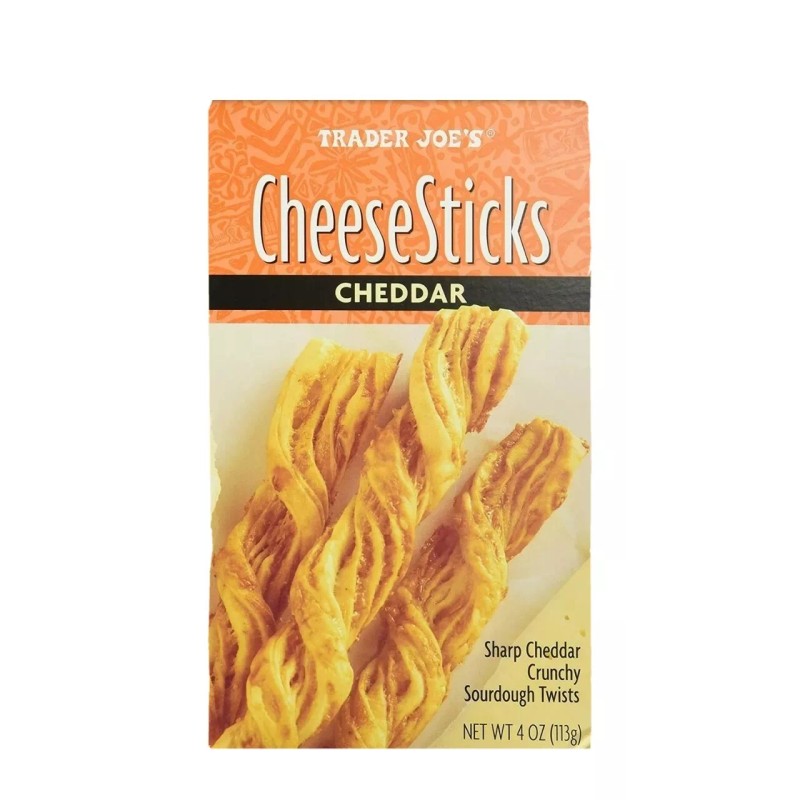 Trader Joe's 2 Packs Trader Joe's Cheese Sticks Cheddar Sharp