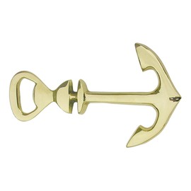 Sea-Club Bottle Opener – Anchor Bottle Opener Brass Height 14 cm