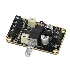 Fasizi Audio Amplifier Board, PAM8406 Digital Power Amplifier Board 5W+5W Immersion Gold Stereo Amp 2.0 Dual Channel Mini Class D DC5V Amplify DIY Circuit Module