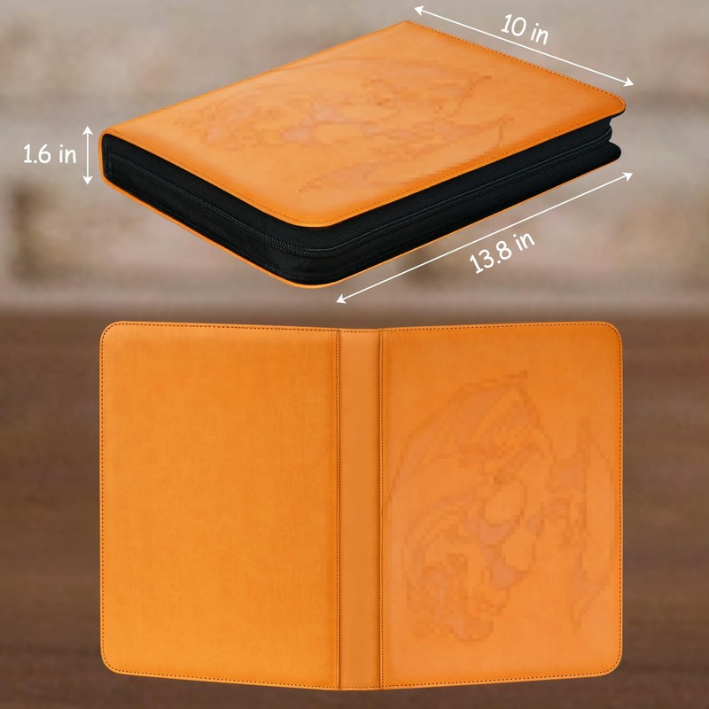 Douper 9 Pocket Card Binder, 540 Cards Trading Cards Games