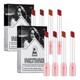 Set De Pintalabios Mate De Lana,8pcs