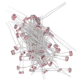 50 PCS Photoresistance 5mm Photoresistor Photo Light Sensitive Resistor LDR GM5539 GL5539 for DIY and Experiments