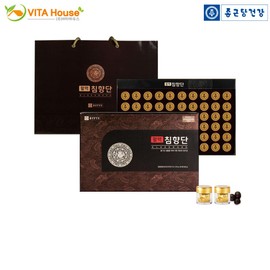 Chong Kun Dang Health Vitality Agarwood 60 Pills Health Gift H / 종근당건강 활력 침향단 60환 건강 선물 H