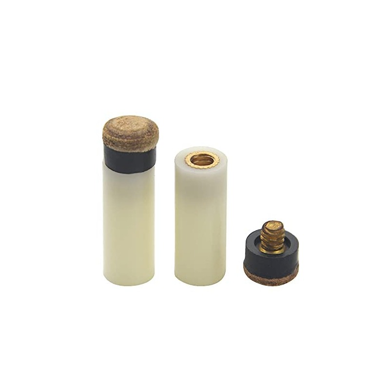 BGTXINGI Billiard Cue Ferrules with Screwable Cue Tips Billiard Accessories