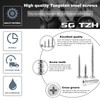 #6 x 3/4" Drywall Screws 250Pcs Carbon Steel Flat Head