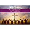 Welcome to our Church Visitor Information Pew Cards (Pack of