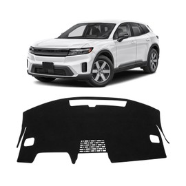 KUST Car Dash Cover for Honda Prologue 2024-2026 (Without HUD) Left Hand Drving Dash Carpet Polyester Non-Slip Dash Protector Interior Accessories for Prologue Custom Fit Dash Mat Black