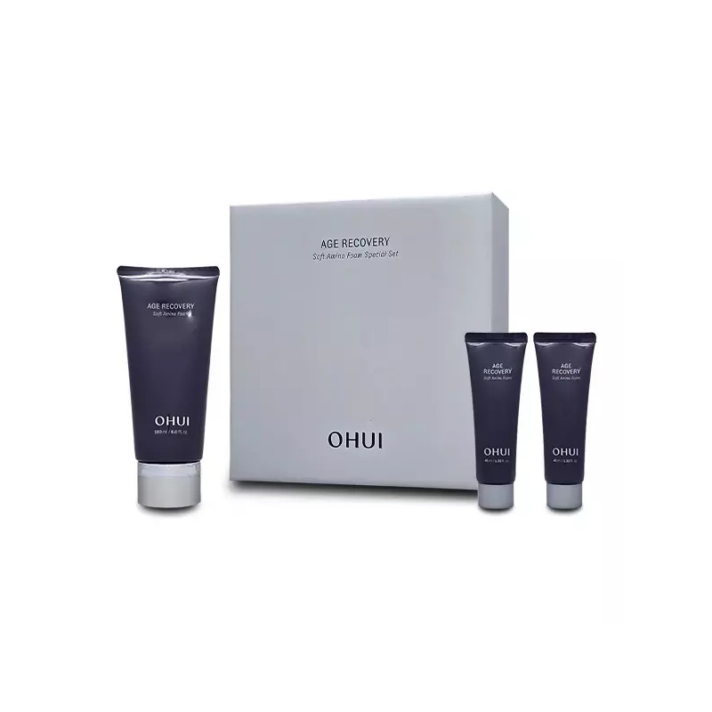 OHUI 오휘 에이지 리커버리 소프트 아미노 폼 180ml 스페셜 세트