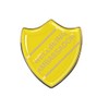 Capricornone Wellbeing Ambassador Yellow School Shield Badge