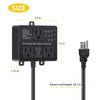 Automatic Vacuum Switch with Extra Outlet for Using More Power