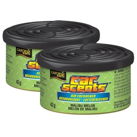CALIFORNIA CAR SCENTS MALIBU MELON AIR FRESHENER HOME VAN OFFICE TAXI x 2