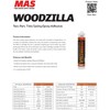 MAS Epoxies Woodzilla, 185 ml, Versatile Wood-Colored Epoxy Paste Solution,