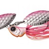 Evergreen Spinnerbait D-Zone Fly Double Willow Leaf 1/4oz Hot Pink
