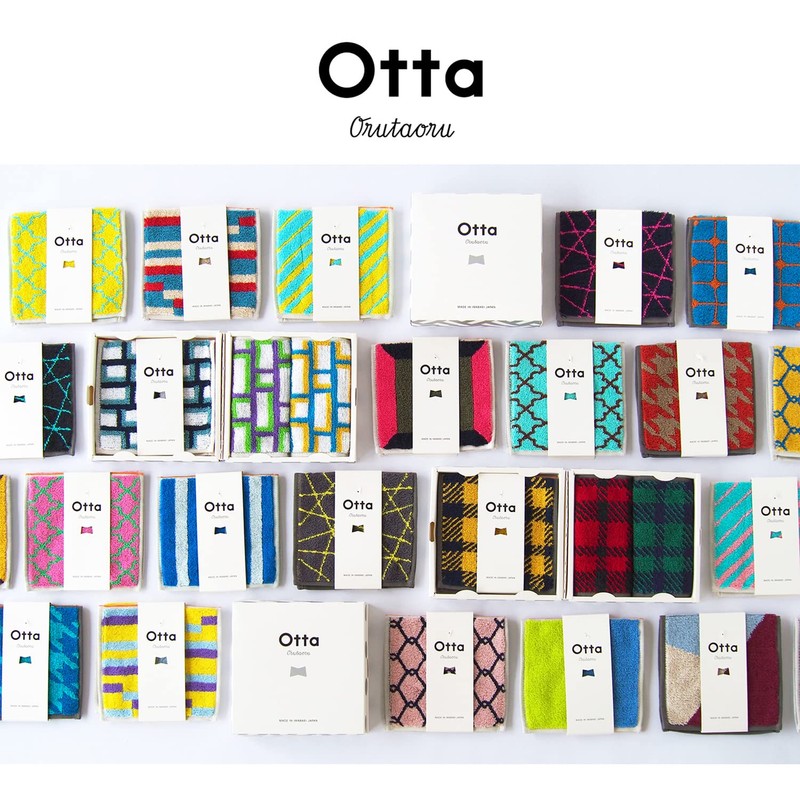 Tanaka Sangyo OT23-0200-0953 Imabari Towel Handkerchief Otta Half Towel Handkerchief
