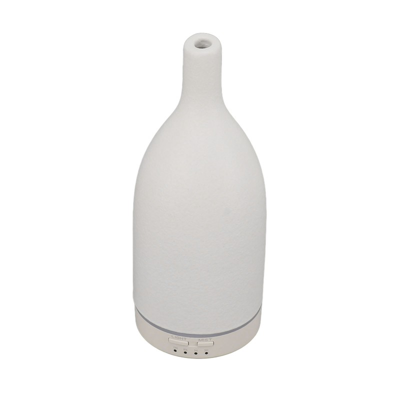Ceramic Essential Oil Diffuser Ultrasound Aromatherapy Diffuser Quiet Waterless Auto
